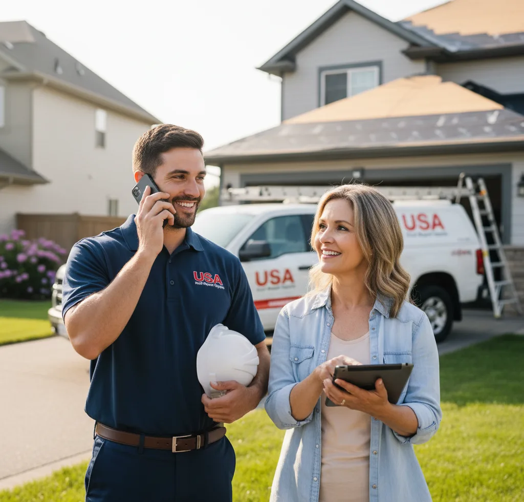 USA Roof Repair Experts customer support in Tappan